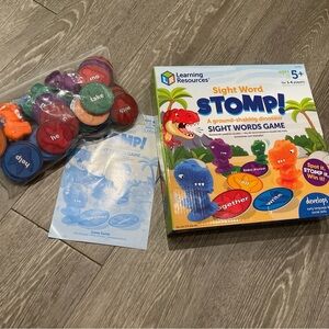 Learning Resources Sight Word Stomp Game - Colorful